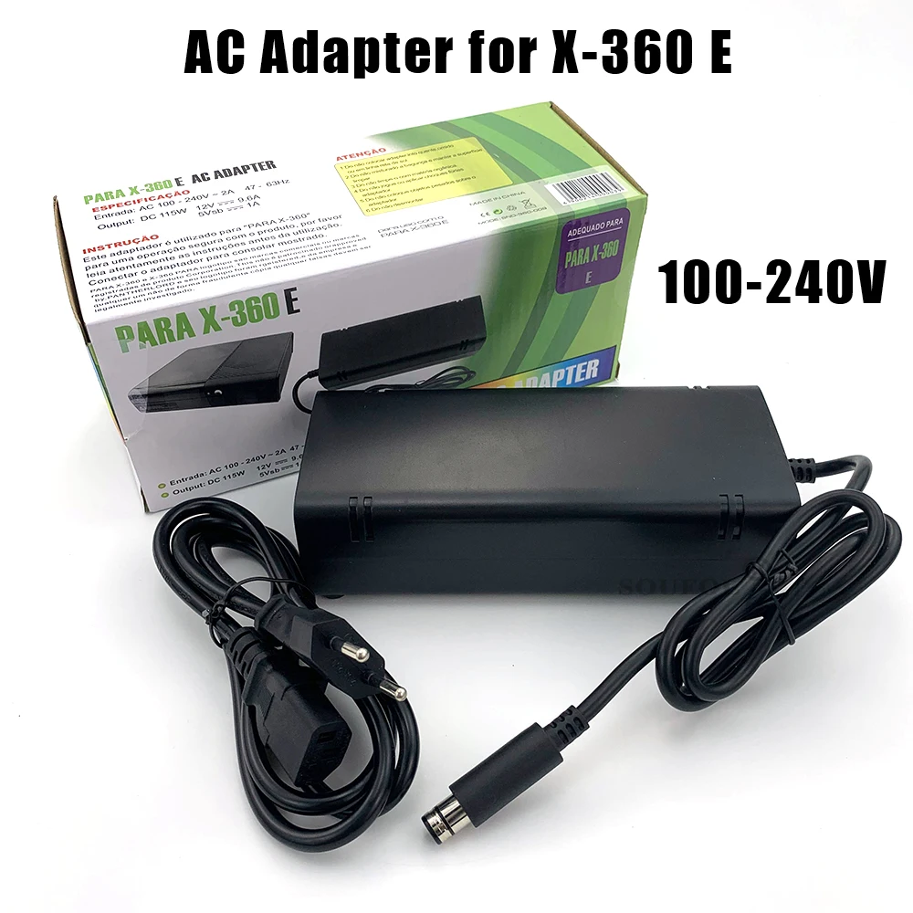 Gaming Console Xbox 360 - US/EU/UK Plug 12V AC Adapter Power