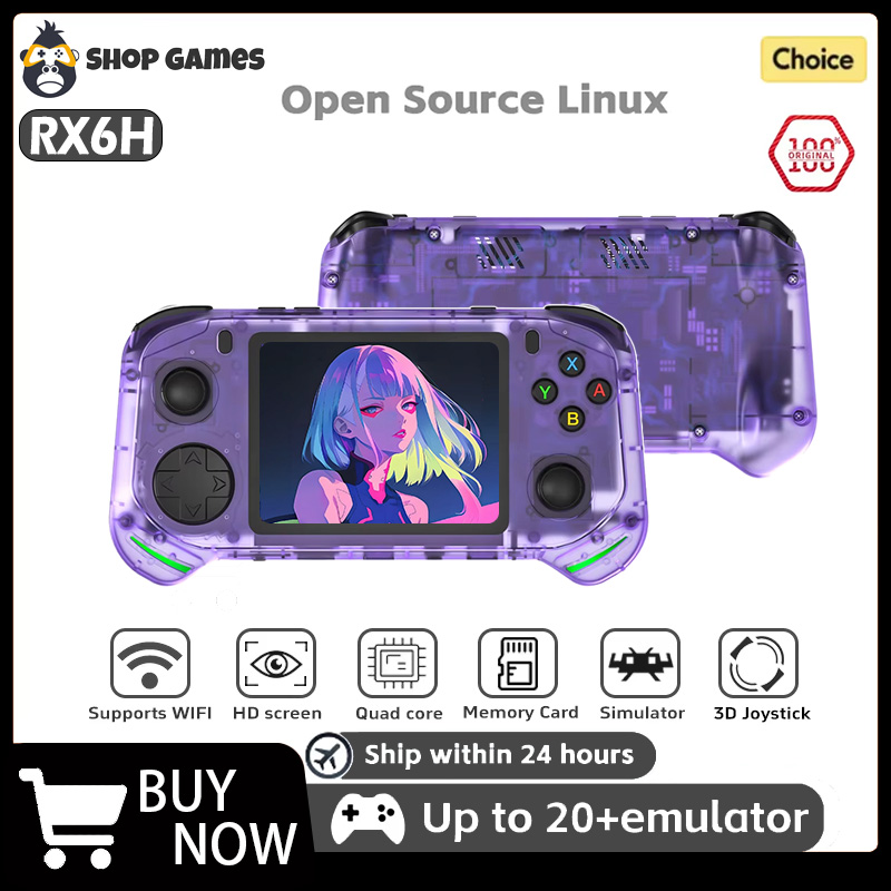 Gaming Console Gta - RX6H Retro Handheld Game Console Linux