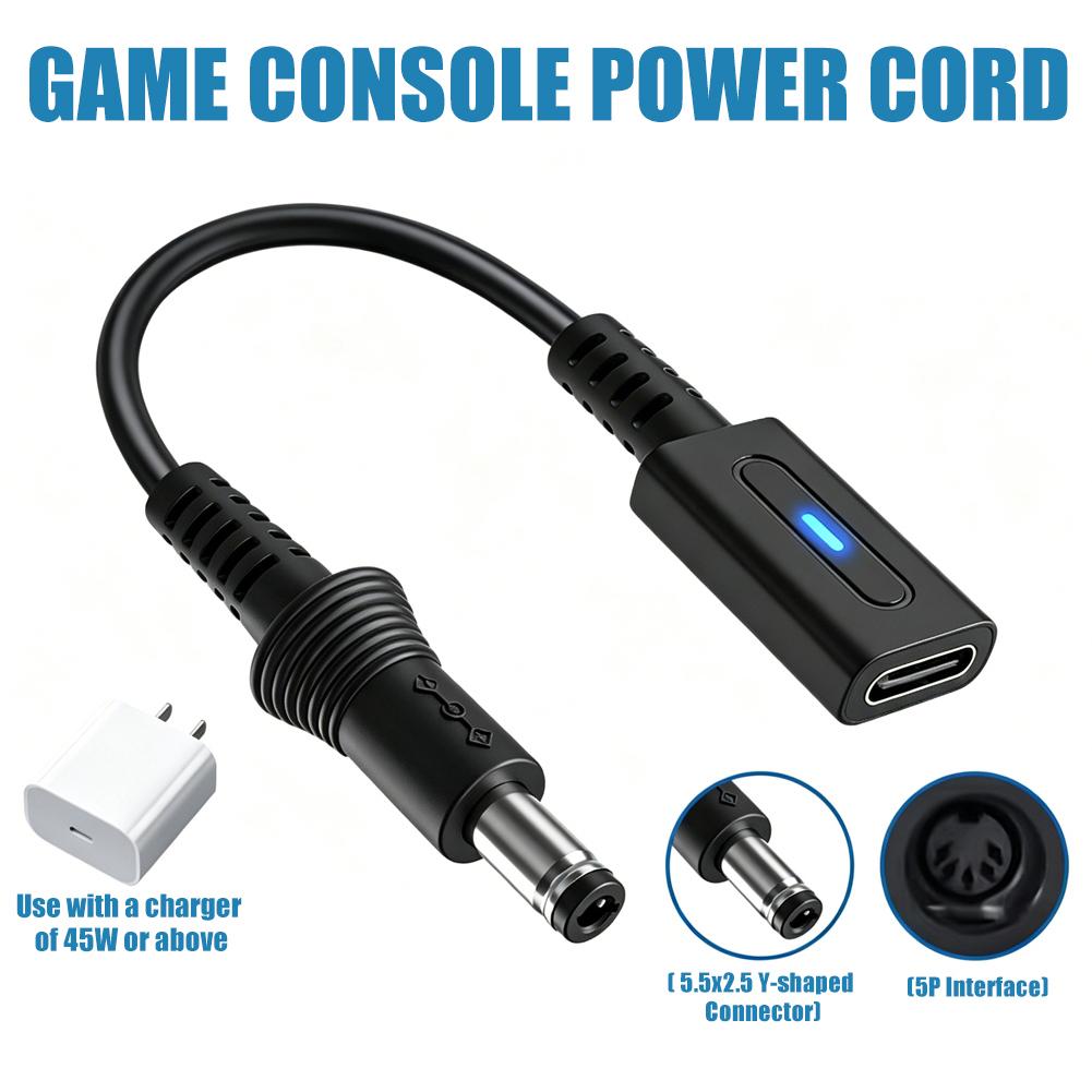 Gaming Console Generations - TYPE-C Female Adapter For Sega 1st
