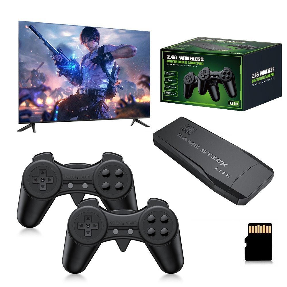 Gaming Console For Sale - Portable 4K Retro Game Stick Console
