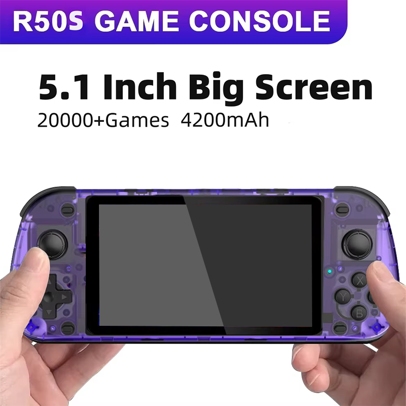 Gaming Console Gta - 5.1 Inch R50S Retro Handheld Game