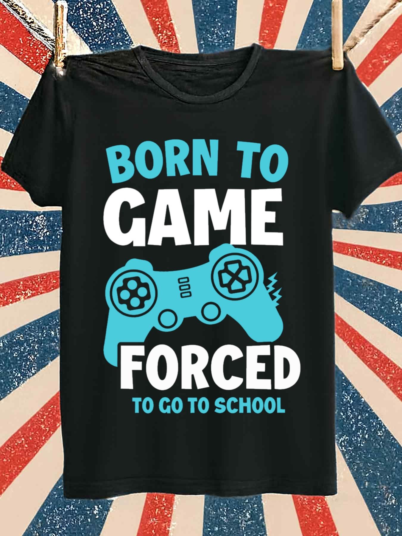 Gaming Console All - Born to Game Men's Gaming T-Shirt