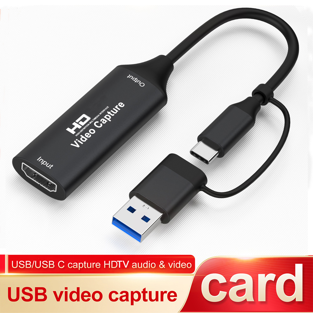 Gaming Console For Pc - 4K HDMI-compatible USB Video Capture Card