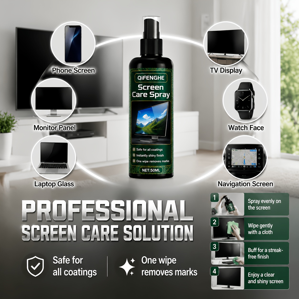 1.69oz Screen Cleaning Solutio - đánh giá và giá Gaming Console All