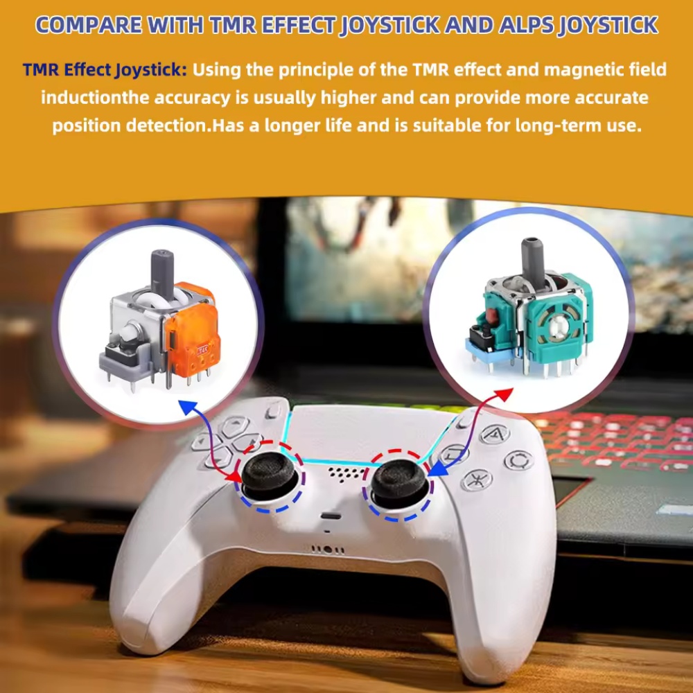 2-10Pcs Replacement TMR Effect - đánh giá và giá Gaming Console Tv Stick
