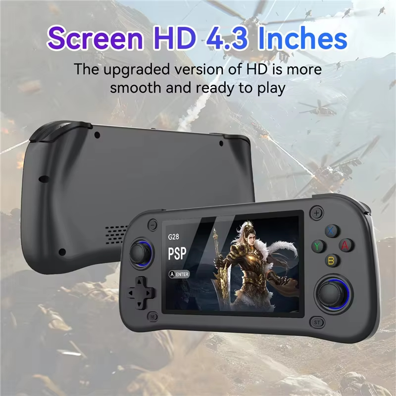 G28 4.3inch Retro Handheld Gam - đánh giá và giá Gaming Console Gta