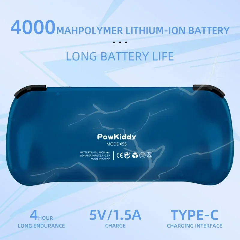 80000Games 512G POWKIDDY X55 5 - đánh giá và giá Gaming Console For Sale