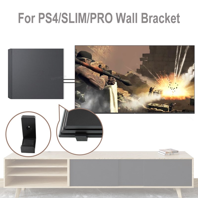 Wall Mount Holder For PS4 Cons - đánh giá và giá Gaming Console Best