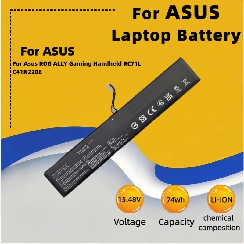 New C41N2208 57Wh/74Wh/80Wh Ga - đánh giá và giá Gaming Console Asus Rog