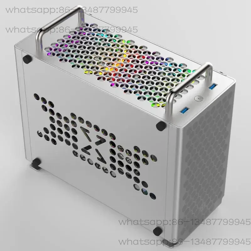 B2 all aluminum ITX case, port - đánh giá và giá Gaming Console All