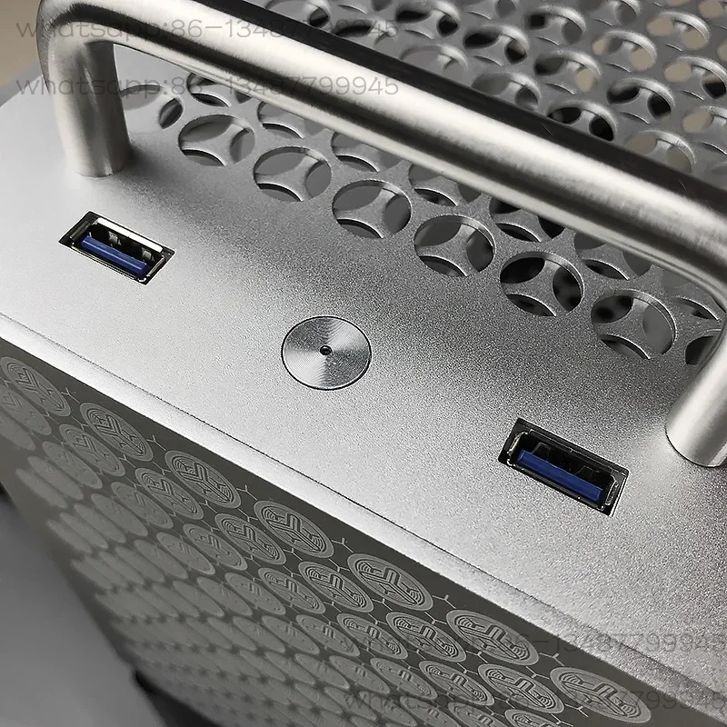 B2 all aluminum ITX case, port - đánh giá và giá Gaming Console All