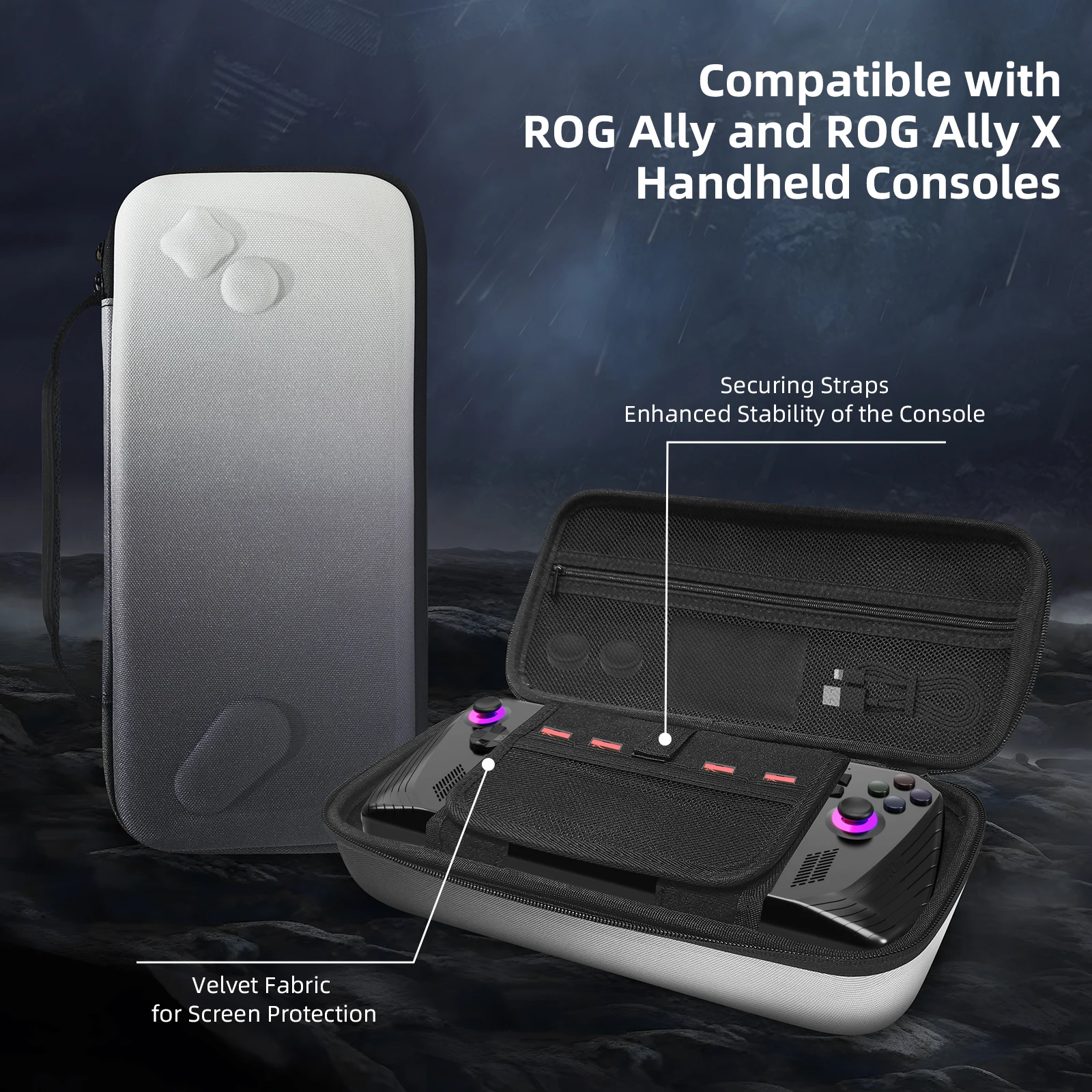 Portable EVA Carrying Case Sho - đánh giá và giá Gaming Console Asus Rog