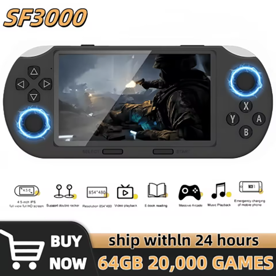 SF3000 Retro Handheld Video Ga - đánh giá và giá Gaming Console Gta