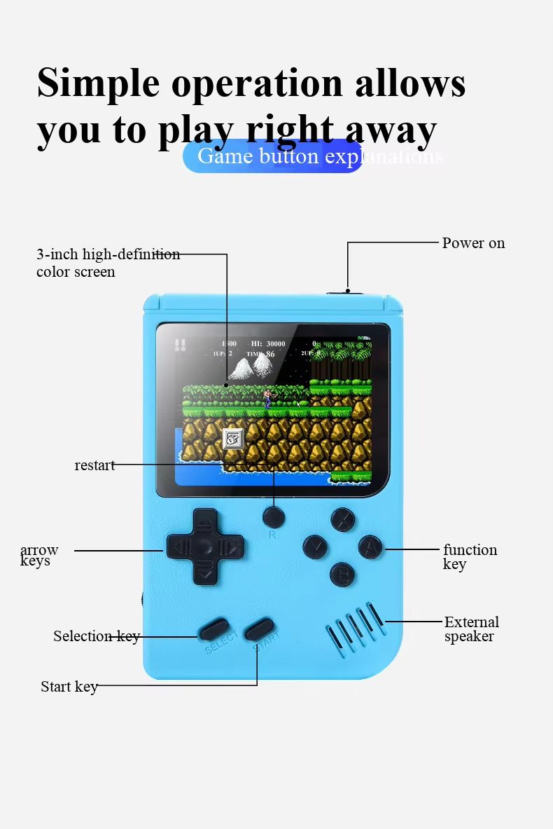 400 In 1 MINI Games Handheld G - đánh giá và giá Gaming Console For Sale