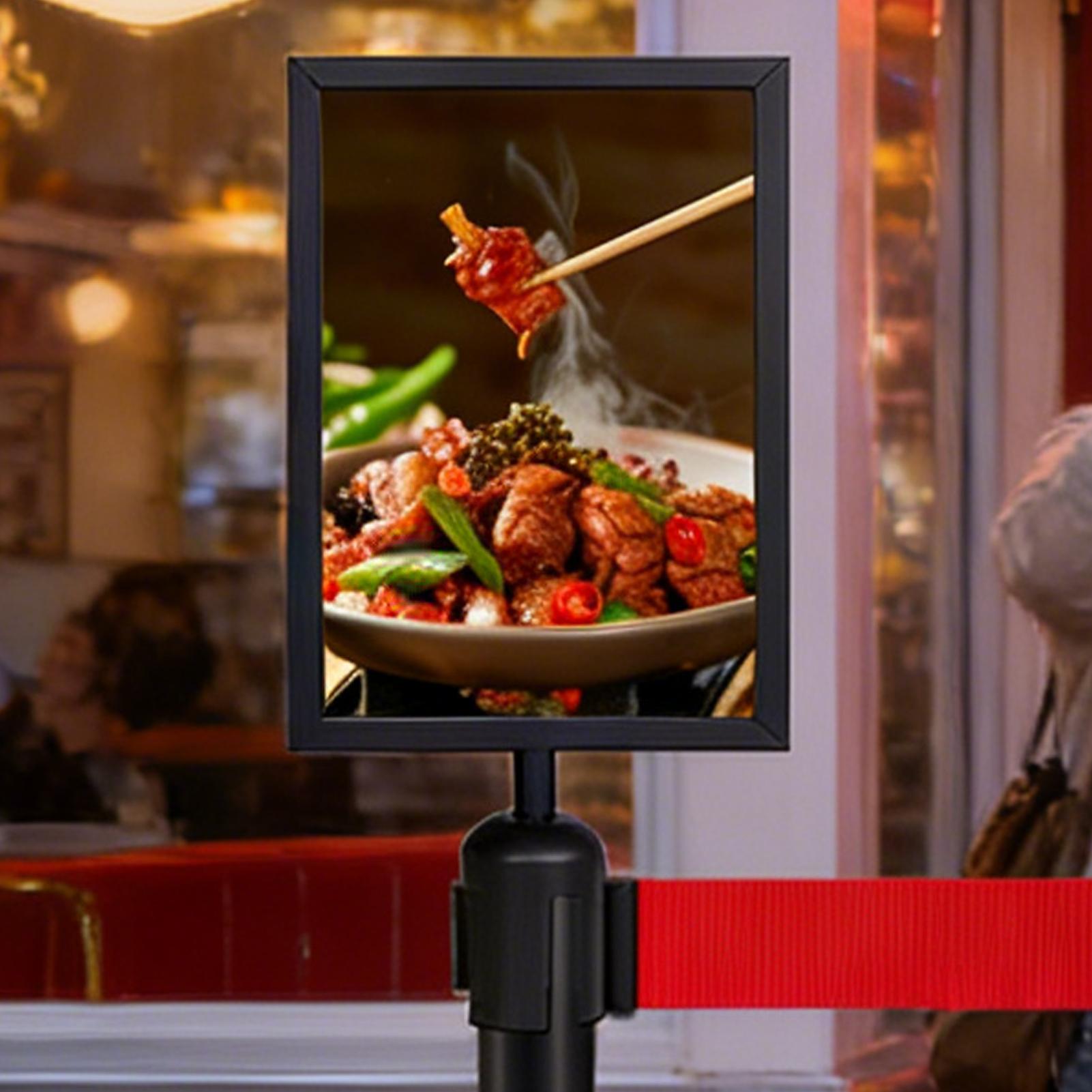 Stanchion Sign Holder A4 Pedes - đánh giá và giá Controller Stand Holder