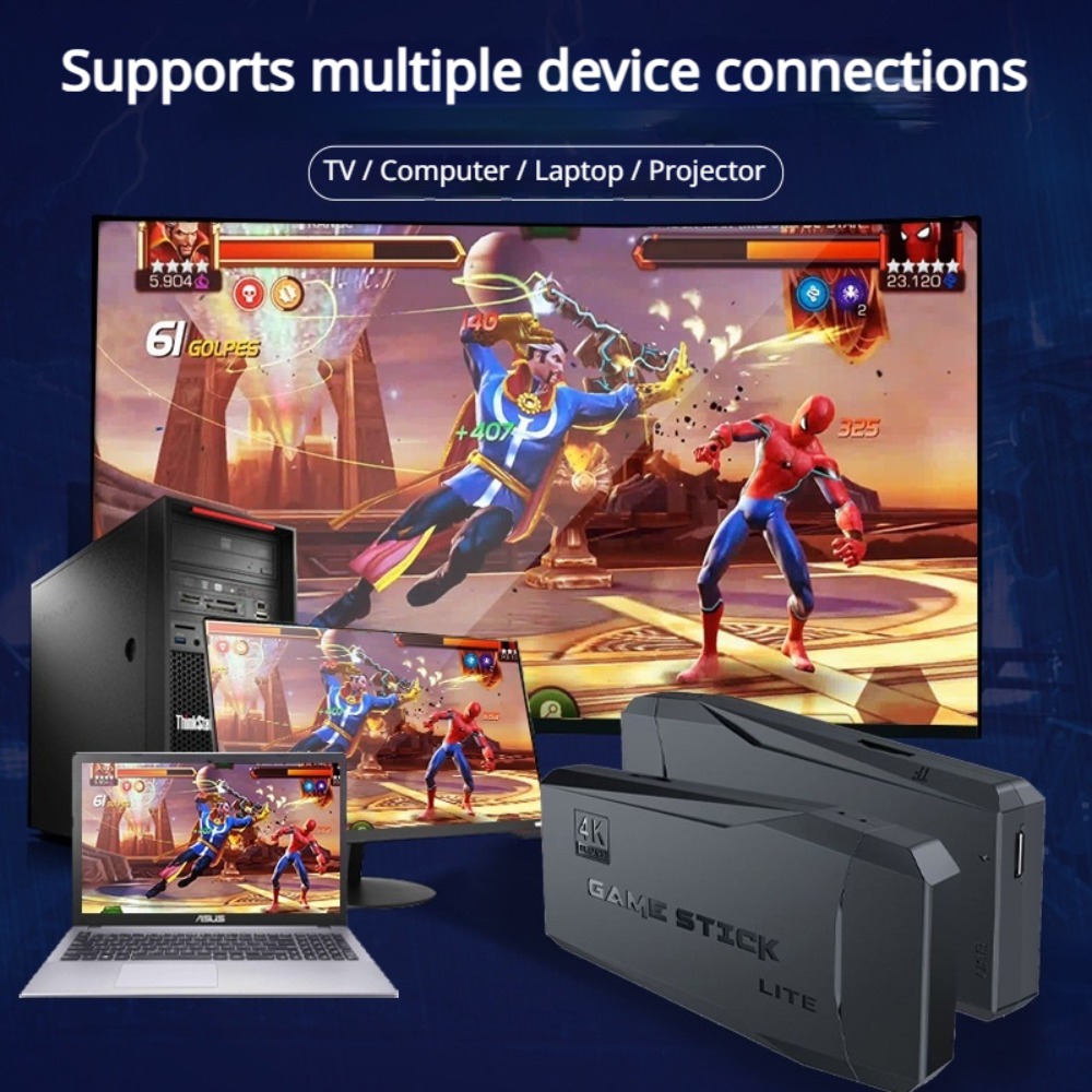 Portable 4K Retro Game Stick C - đánh giá và giá Gaming Console For Sale