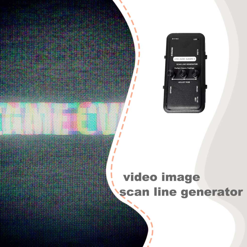 Adjustable Scanline Generator  - đánh giá và giá Gaming Console Generations