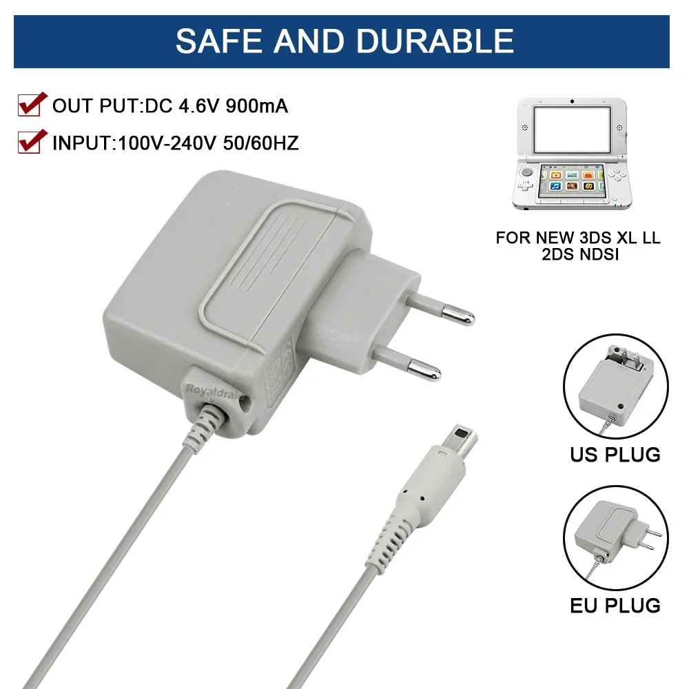 For NEW 3DS XL LL AC Power Sup - đánh giá và giá Gaming Console All