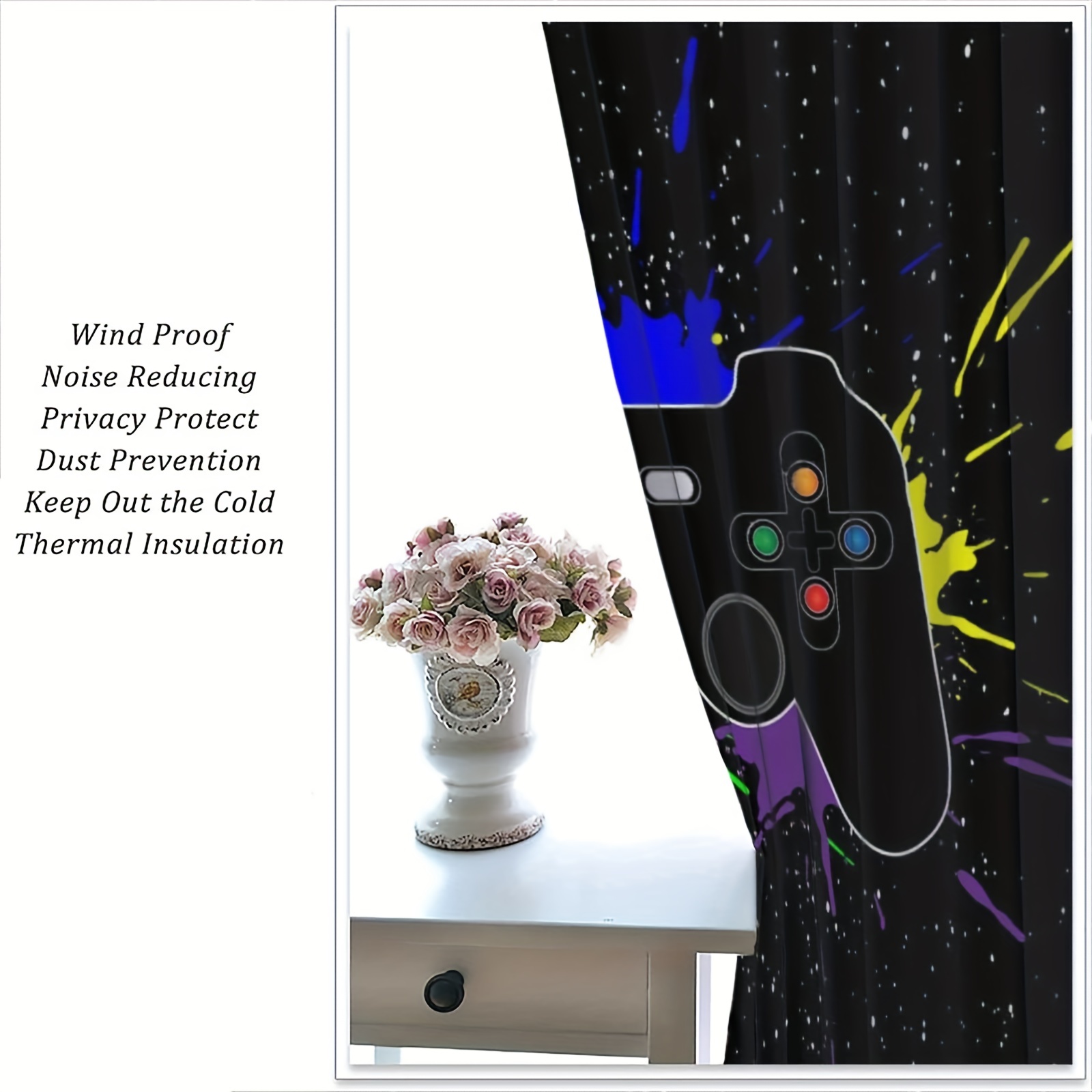 2pcs PS5 Gamepad Curtains for  - đánh giá và giá Gaming Console Cafe