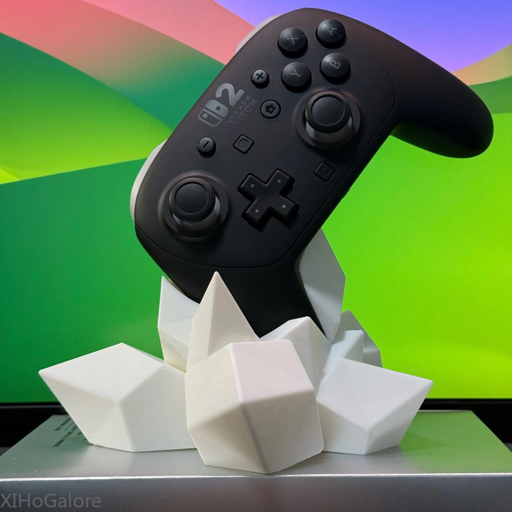 3D Printed Crystal Game Contro - đánh giá và giá Controller Stand Holder