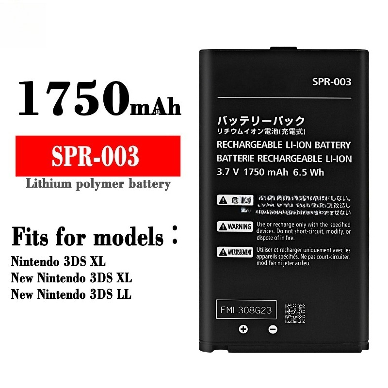 New 3.7V 1750mAh SPR-003 Lithi - đánh giá và giá Gaming Console All