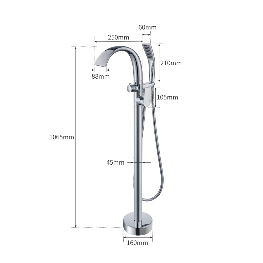 Brushed Rose Gold Bathtub Fauc - đánh giá và giá Controller Stand Holder