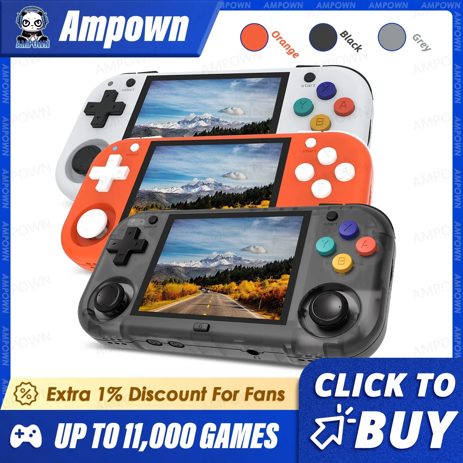 Ampown XU MINI M Handheld Game - đánh giá và giá Gaming Console Gta