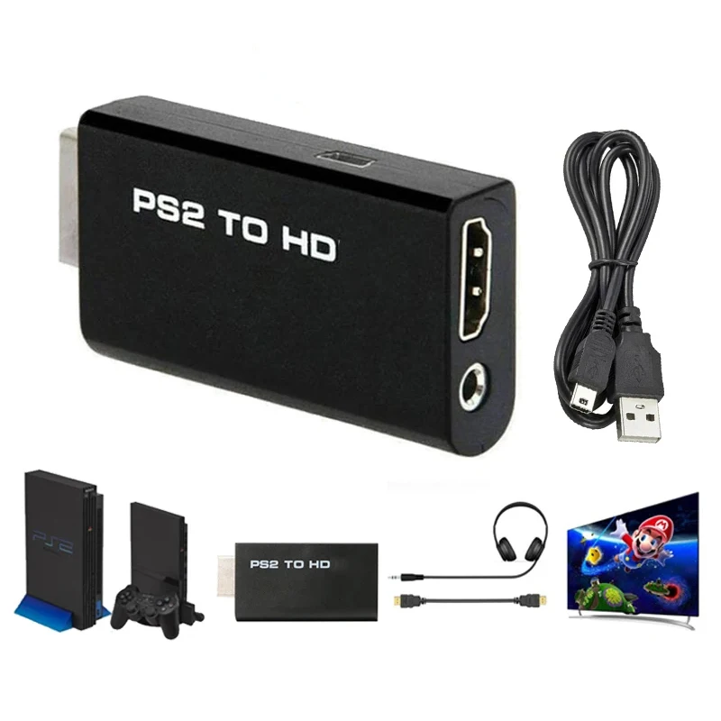 PS2 to HDMI Audio Video Conver - đánh giá và giá Gaming Console All