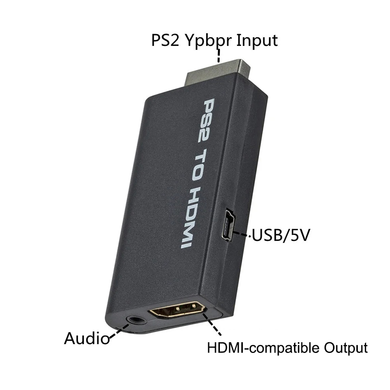 PS2 to HDMI Audio Video Conver - đánh giá và giá Gaming Console All